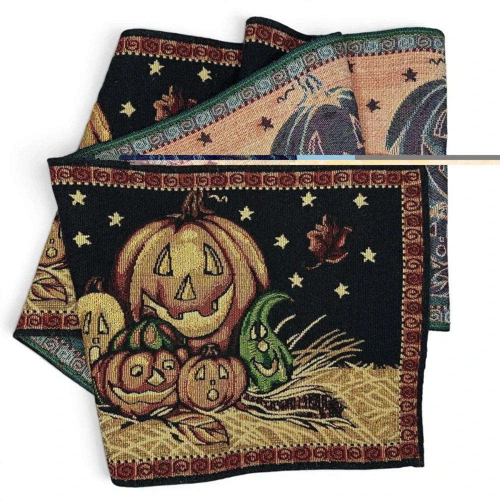 Vintage Halloween‎ Tapestry Table Runner 69